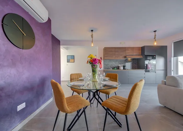 アパート Kuya Duplex Penthouse With Private Heated Pool And Views By Haven And Keys Malta